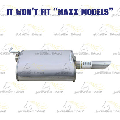 2004-2008 Chevy Malibu 2.2L/3.5L Exhaust Muffler | Stainless Steel