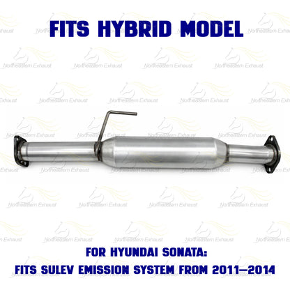 2011-2015 Hyundai Sonata and Kia Optima 2.4L Direct-fit Intermediate Exhaust Pipe