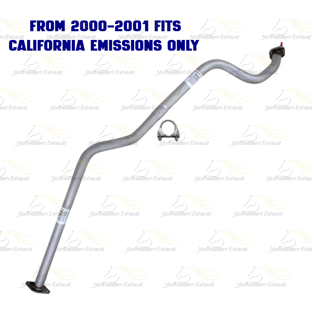 2000-2006 Nissan Sentra 1.8L Exhaust Resonator Pipe & Muffler