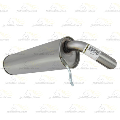 Northeastern Exhaust | Stainless Steel Exhaust Muffler Compatible for Saturn Ion 2003-2007 2.2L | Free Clamp Included | Automotive Replacement Part