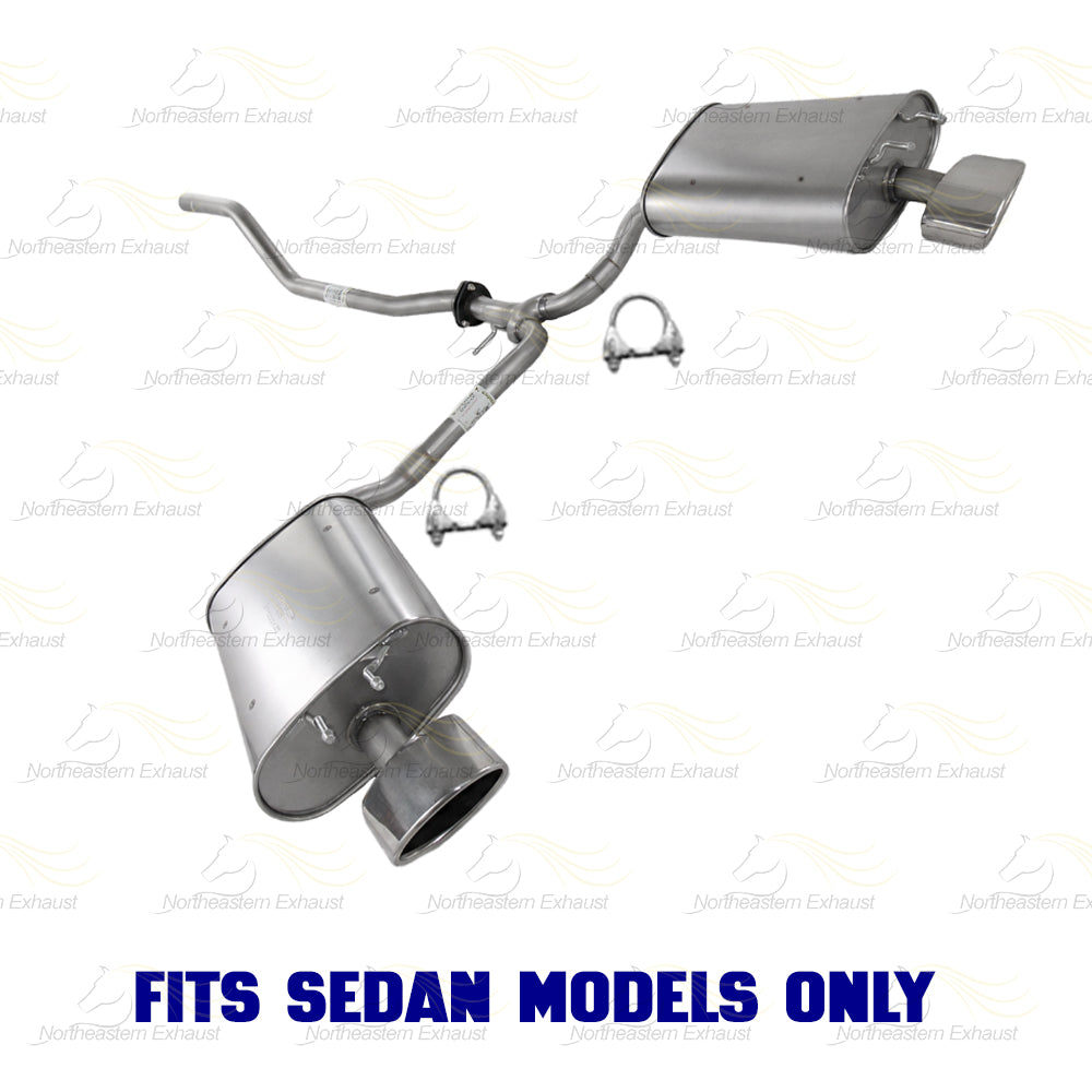 2013-2017 Honda Accord 3.5L Exhaust Pipes and Mufflers