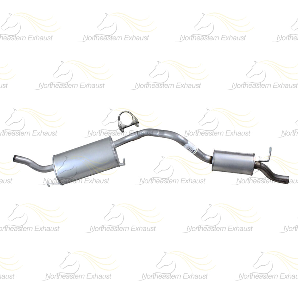 2010-2013 Ford Transit Connect 2.0L Exhaust Resonator Pipe and Muffler