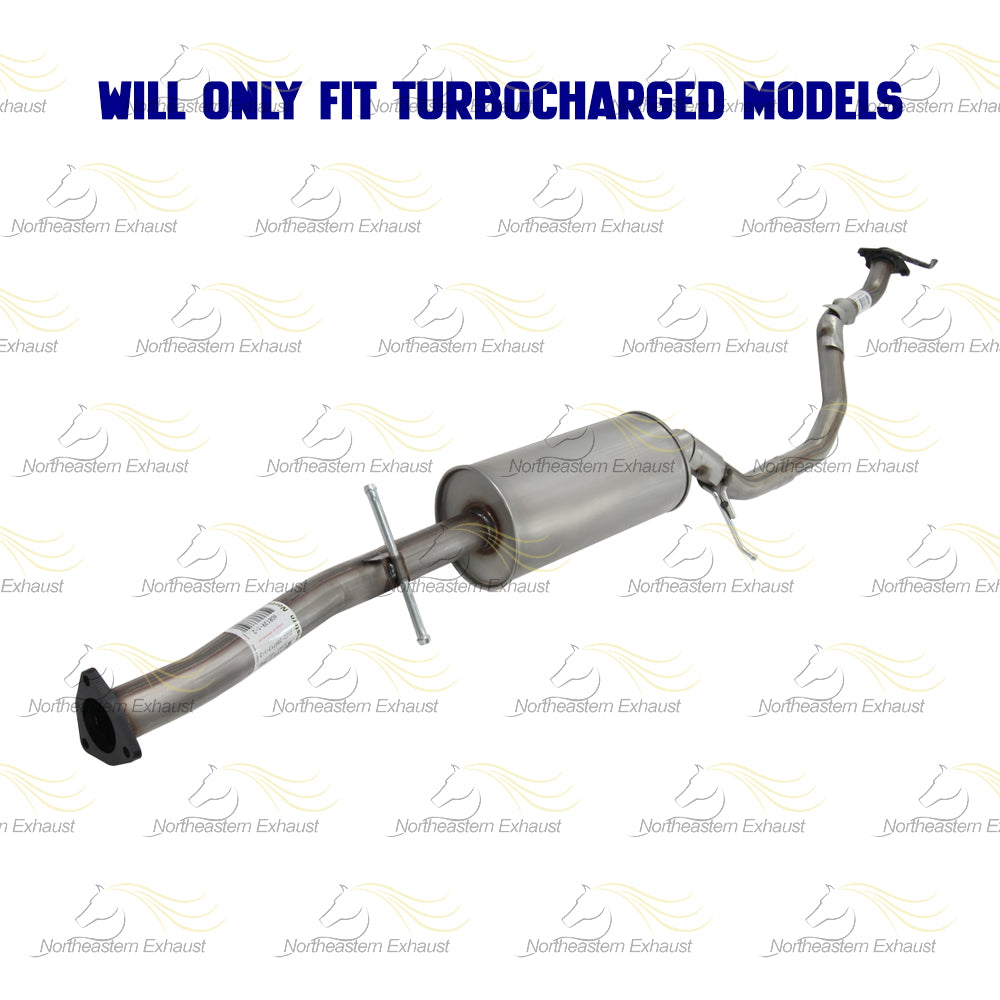 2007-2012 Acura RDX 2.3L Stainless Steel Muffler Assembly & Rear Muffler Kit