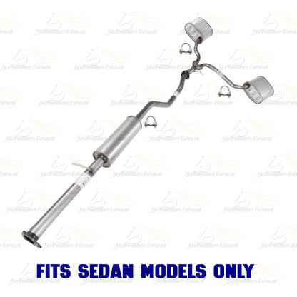 2016 Honda Accord 3.5L Cat-back Exhaust System Kit | SEDAN