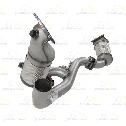 Pair of Catalytic Converter and Pipe for 2011-2014 Chrysler 200 | 2011-2016 Chrysler Town & Country 3.6L