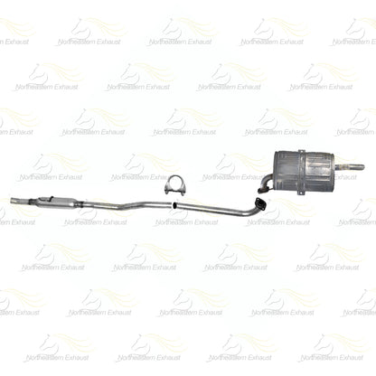 Resonator and Muffler Exhaust for 1998-2001 Chevy Prizm and Toyota Corolla 1.8L