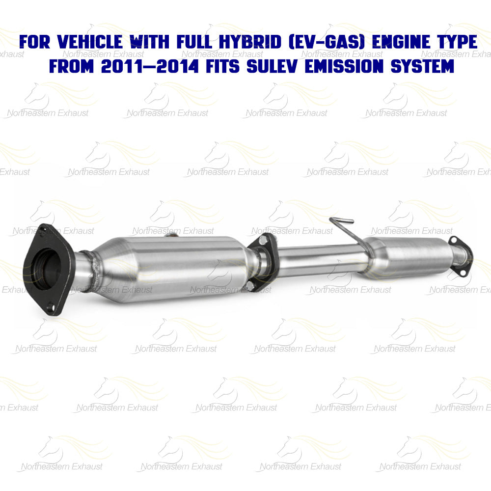 2011-2015 Hyundai Sonata 2.4L Rear Catalytic Converter & Intermediate Pipe Kit - EPA Approved