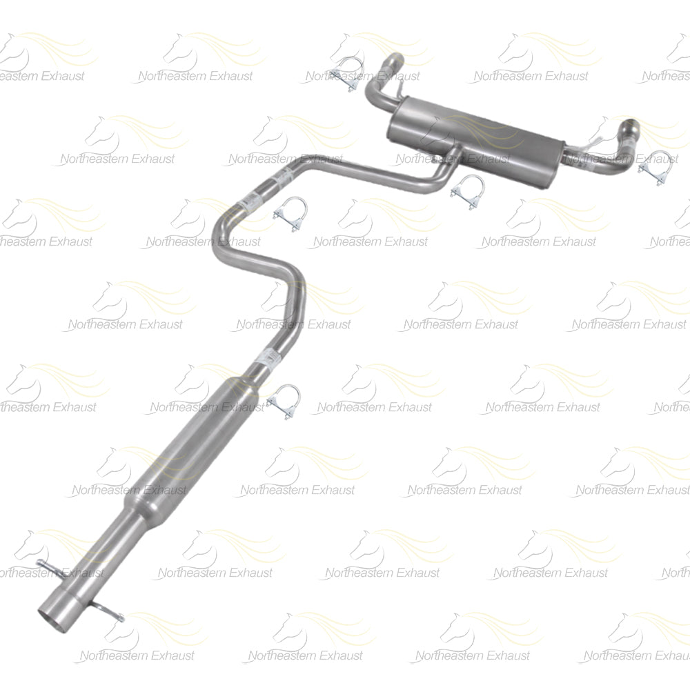 2008-2012 Chevy Malibu 3.6L Resonator, Intermediate Pipa and Muffler Exhaust