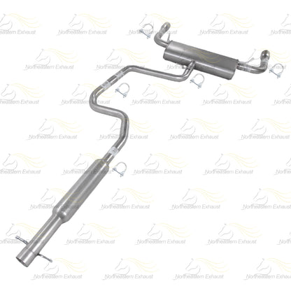 2008-2012 Chevy Malibu 3.6L Resonator, Intermediate Pipa and Muffler Exhaust