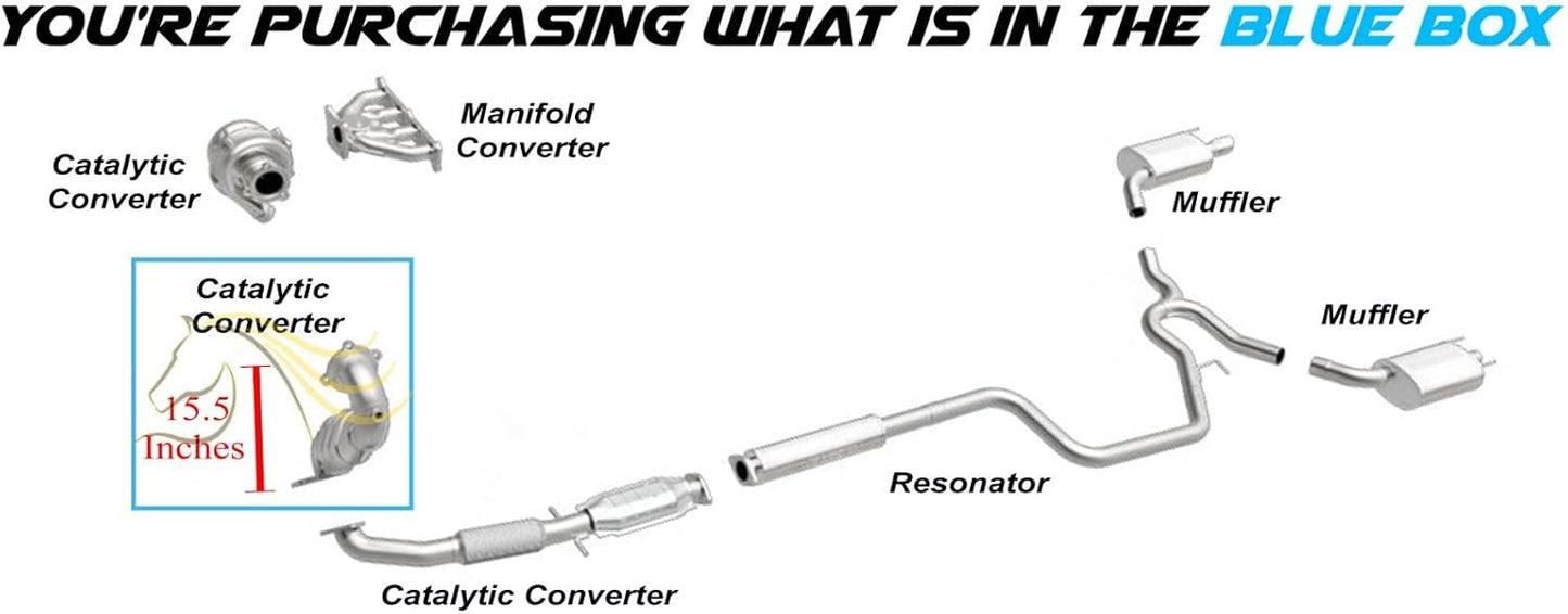 2013-2015 Chevy Malibu 2.0L Front Catalytic Converter - EPA Approved