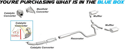 2013-2015 Chevy Malibu 2.0L Front Catalytic Converter - EPA Approved