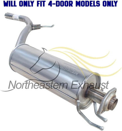 2006-2011 Honda Civic 1.8L For 4-Door Automatic Transmission, Excluding Japan-Built Models Exhaust Resonator Pipe