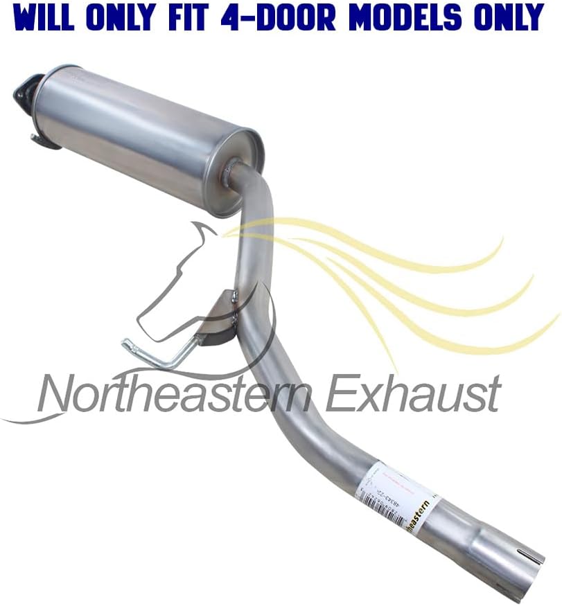 2006-2011 Honda Civic 1.8L For 4-Door Automatic Transmission, Excluding Japan-Built Models Exhaust Resonator Pipe