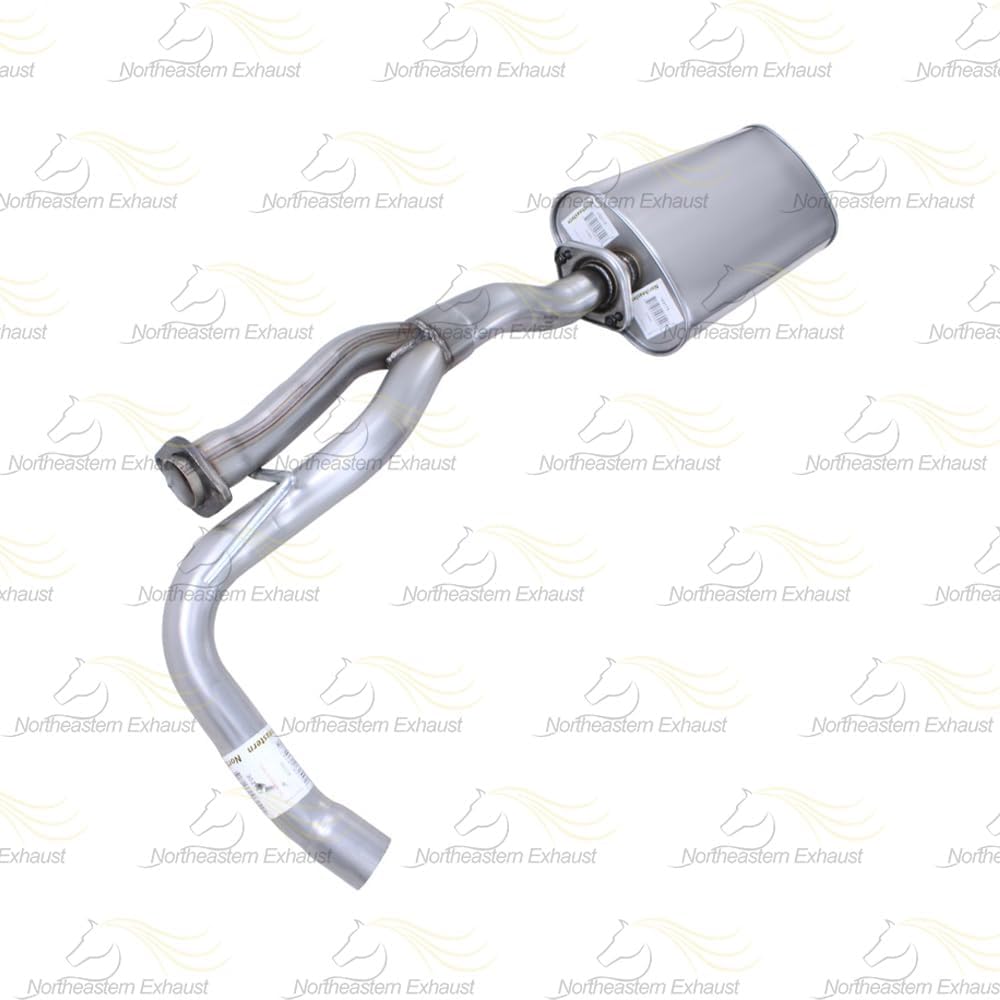2004 Jeep Liberty 3.7L Y-Pipe and Muffler Exhaust