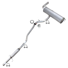 2005-2010 Scion TC 2.4L Exhaust Resonator Pipe and Muffler