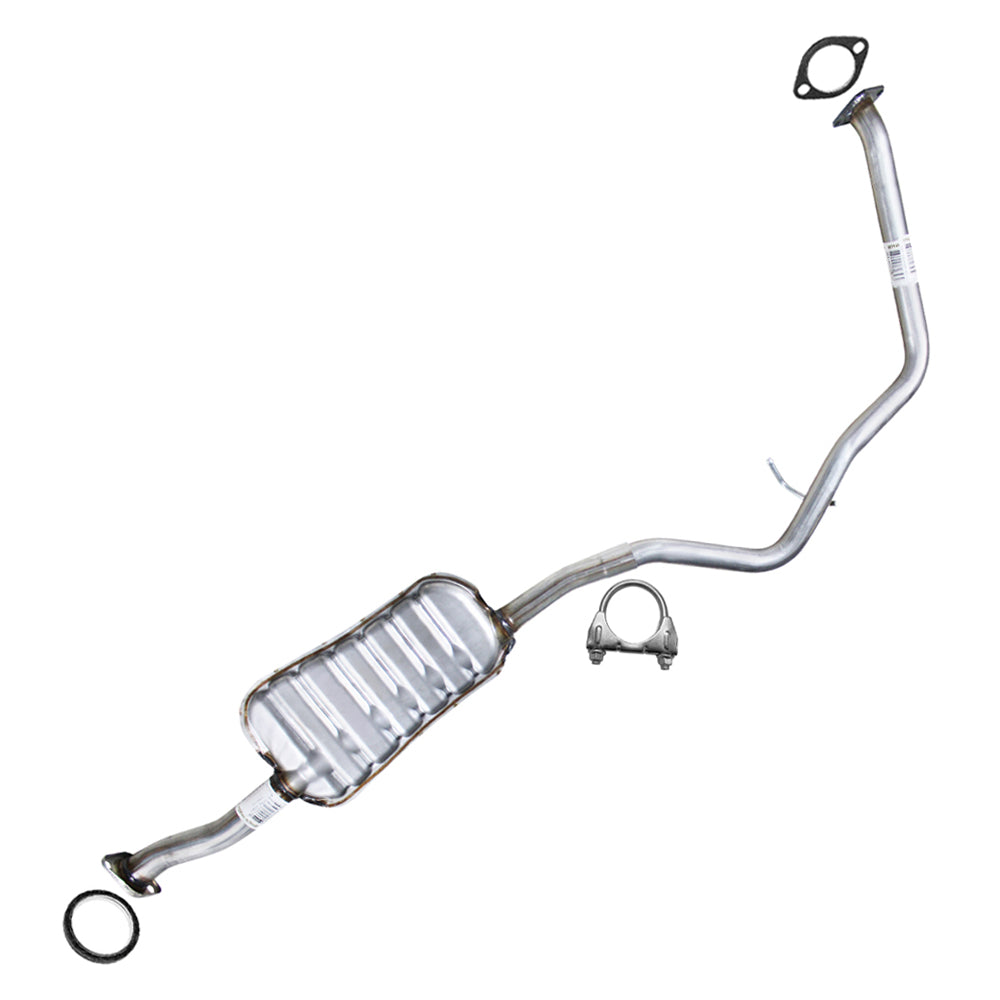 2012-2016 Subaru Impreza 2.0L Exhaust Muffler Assembly - For Sedan