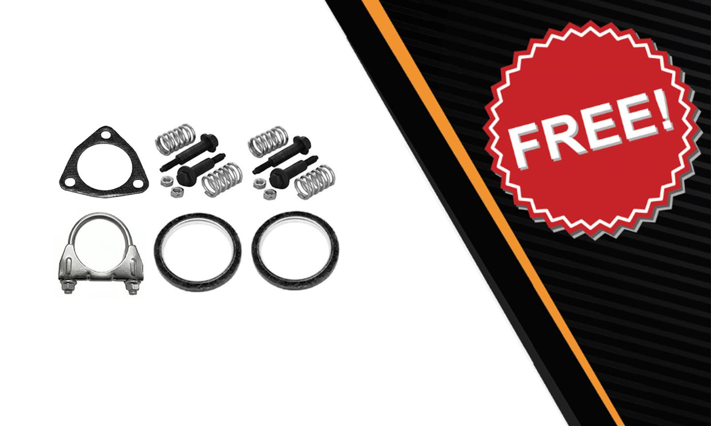 2007-2008 Honda Fit 1.5L Complete Exhaust System Kit with Catalytic