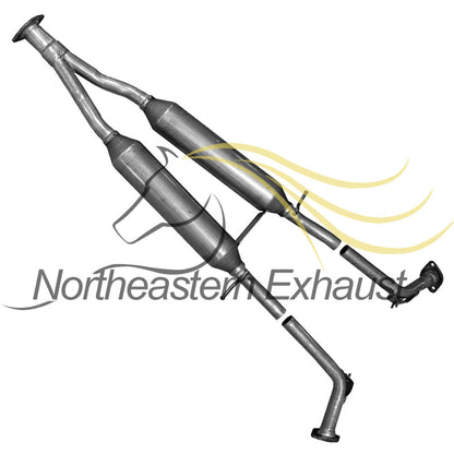 2007-2009 Honda CR-V 2.4L Catalytic, Resonator, Muffler Exhaust System EPA-Approved