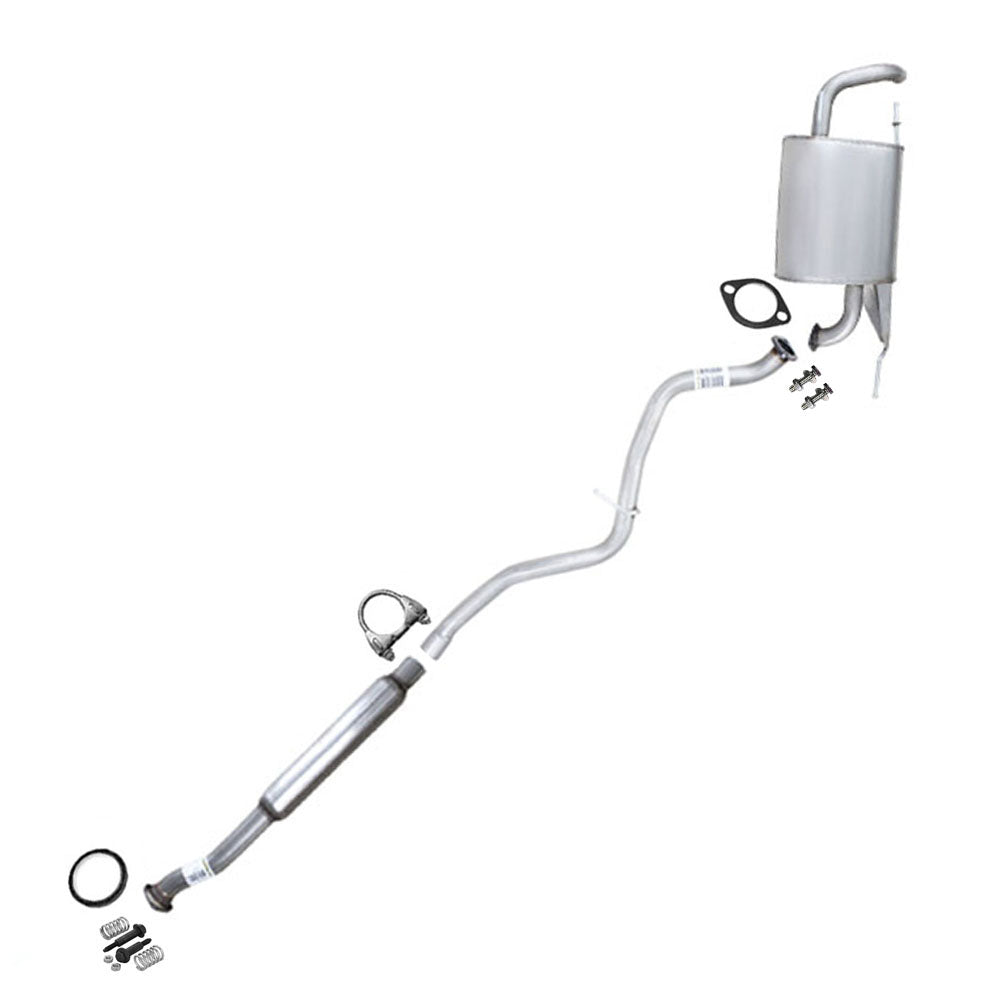 Cat-back Exhaust System Kit for 2012-2017 Subaru Crosstrek, XV Crosstrek and Impreza 2.0L