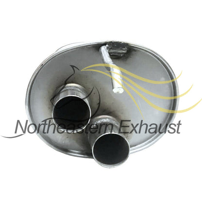 Exhaust Pipe, Muffler and Tail Pipe for 1997-2005 Chevy Classic, Malibu and Oldsmobile Cutlass 2.3L 2.4L 3.1L