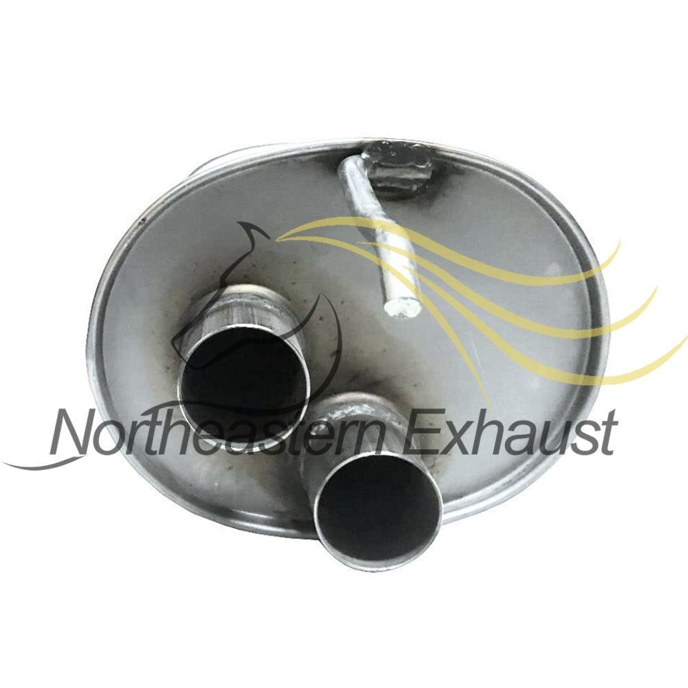2004-2005 Chevy Classic 2.2L Exhaust Intermediate Pipe, Muffler and Tail Pipe