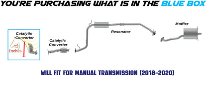 2015-2020 Honda Fit 1.5L Manifold Catalytic Converter