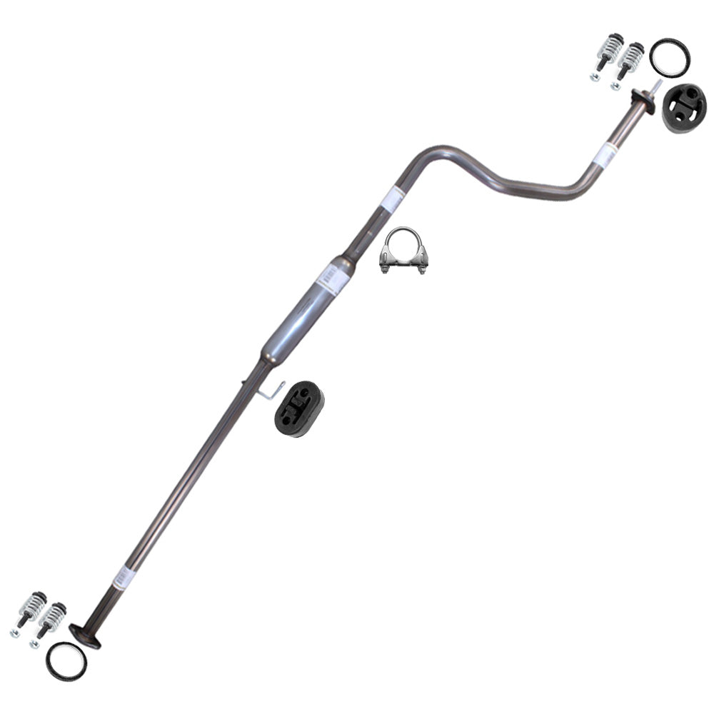 1996-2000 Honda Civic 1.6L Exhaust Resonator Pipe Assembly