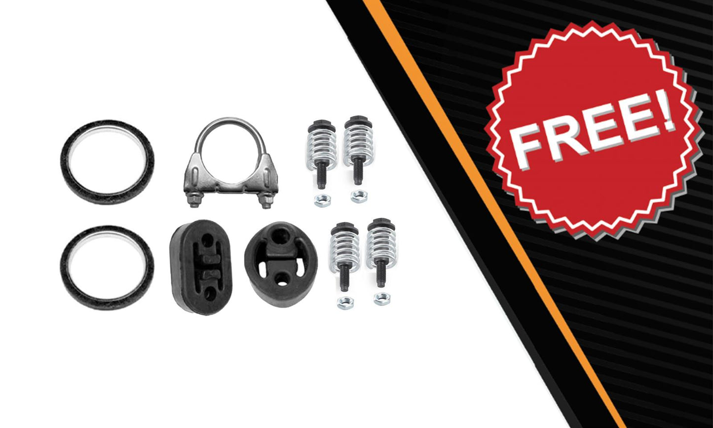 1996-2000 Honda Civic 1.6L Exhaust Resonator Pipe Assembly