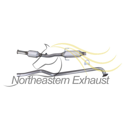 1998-2002 Chevy Prizm and Toyota Corolla 1.8L Catalytic, Resonator Pipe and Muffler