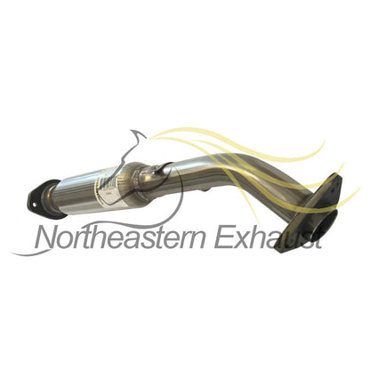 Northeastern Exhaust | Stainless Steel Resonator, Intermediate Pipe, Muffler Exhaust System Kit Compatible for 2002-2003 Infiniti QX4 3.5L | 2002-2004 Nissan Pathfinder 3.5L | Free Clamps ang Gaskets Included