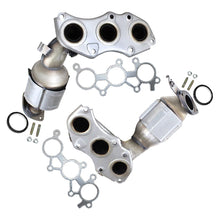 Pair of Manifold Catalytic Converter for 2007-2010 Toyota Sienna and 2008-2013 Highlander | 3.5L