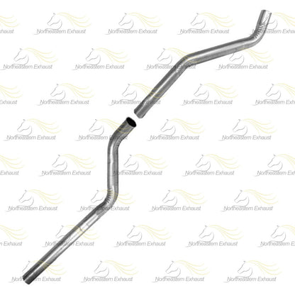 2013-2016 Ford Fusion 2.5L Resonator, Intermediate Pipe and Muffler Exhaust System