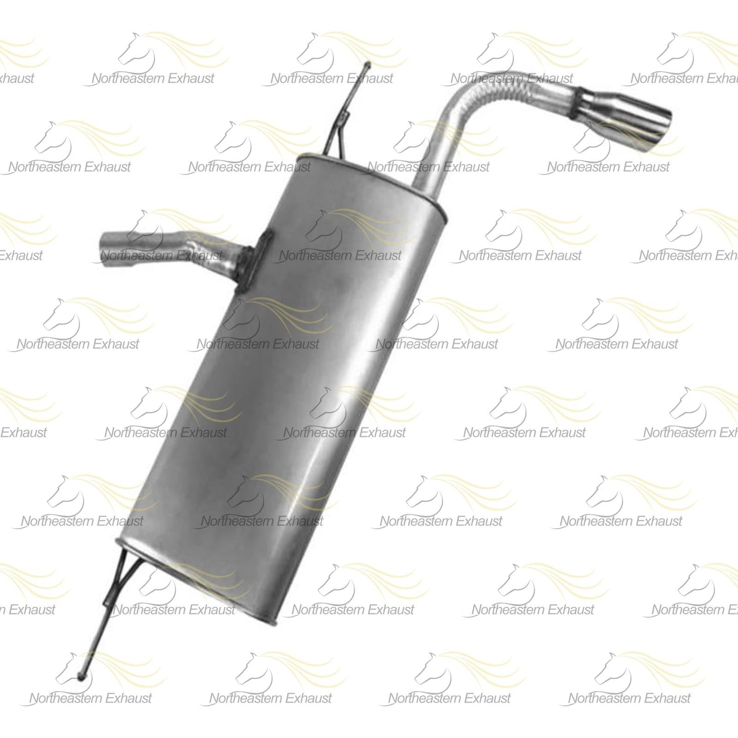 2013-2016 Ford Fusion 2.5L Resonator, Intermediate Pipe and Muffler Exhaust System