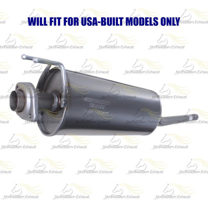 2001-2003 Acura EL 1.7L and 2001-2005 Honda Civic 1.7L Exhaust Resonator Pipe