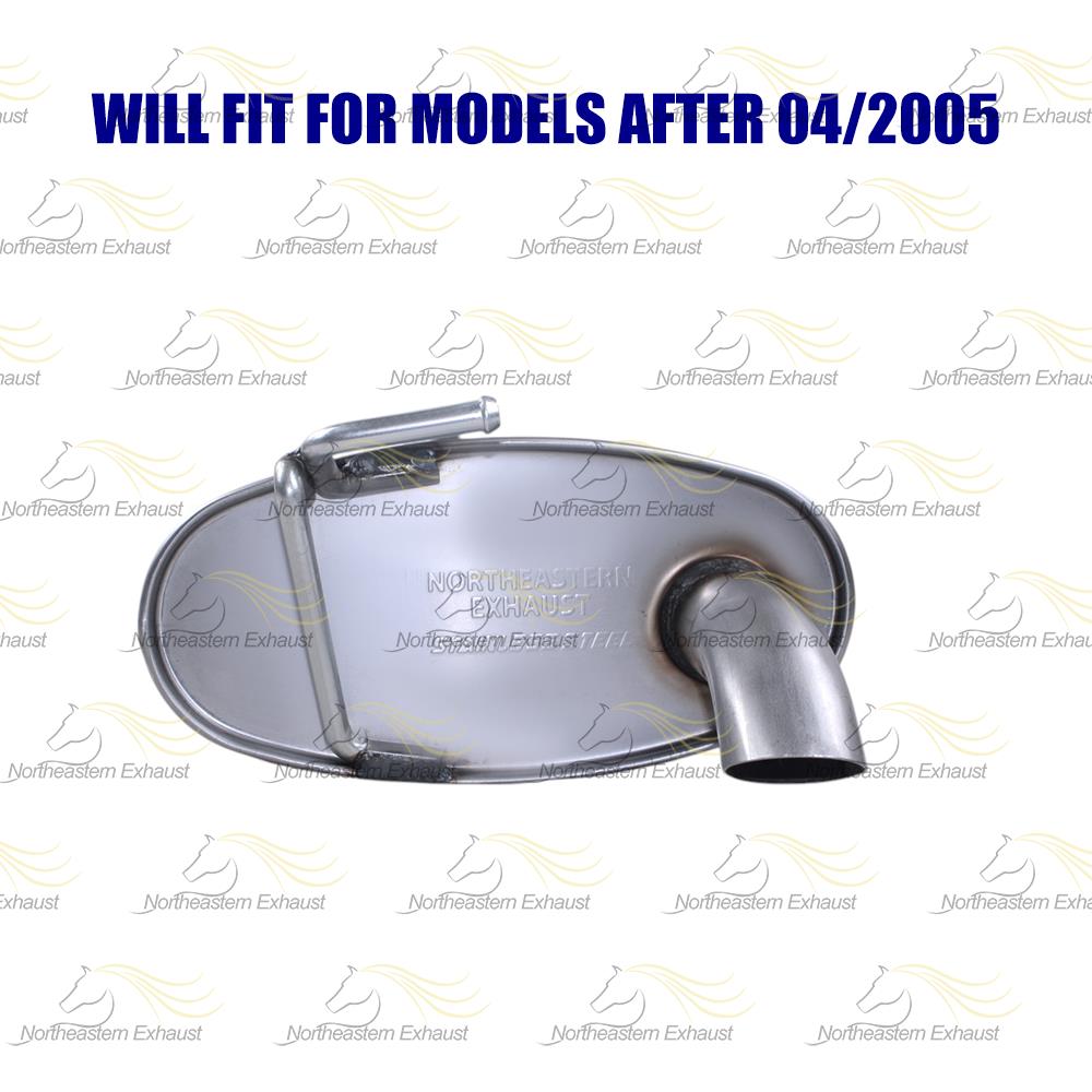 2005-2008 Toyota Corolla 1.8L Muffler Exhaust