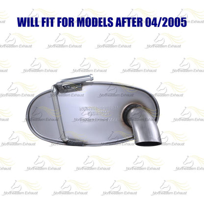 2005-2008 Toyota Corolla 1.8L Muffler Exhaust