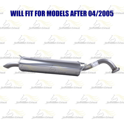 2005-2008 Toyota Corolla 1.8L Muffler Exhaust