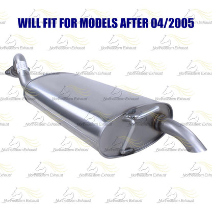 2005-2008 Toyota Corolla 1.8L Muffler Exhaust