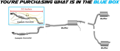 2011-2012 Chrysler 300 3.6L Exhaust Catalytic Converter - EPA Approved | Passenger-Side