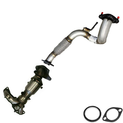 Manifold Catalytic and Front Pipe for 2008-2013 Nissan Rogue | 2014-2015 Rogue Select | 2.5L