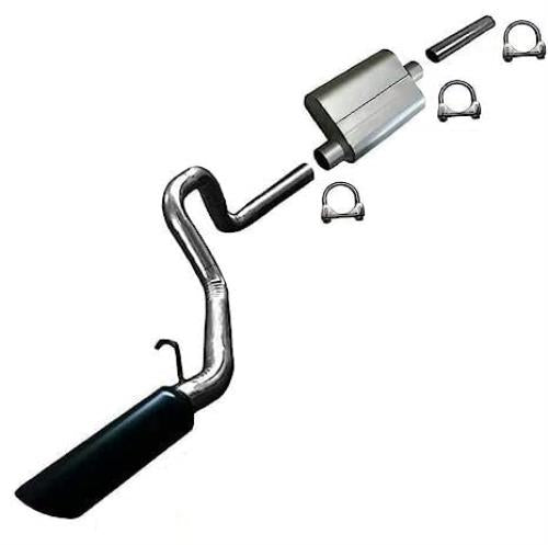 1999-2004 Jeep Grand Cherokee 4.0L 4.7L Performance Muffler and Tail Pipe