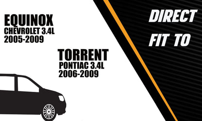 Exhaust Resonator Pipe for 2005-2009 Chevrolet Equinox | 2006-2009 Pontiac Torrent 3.4L