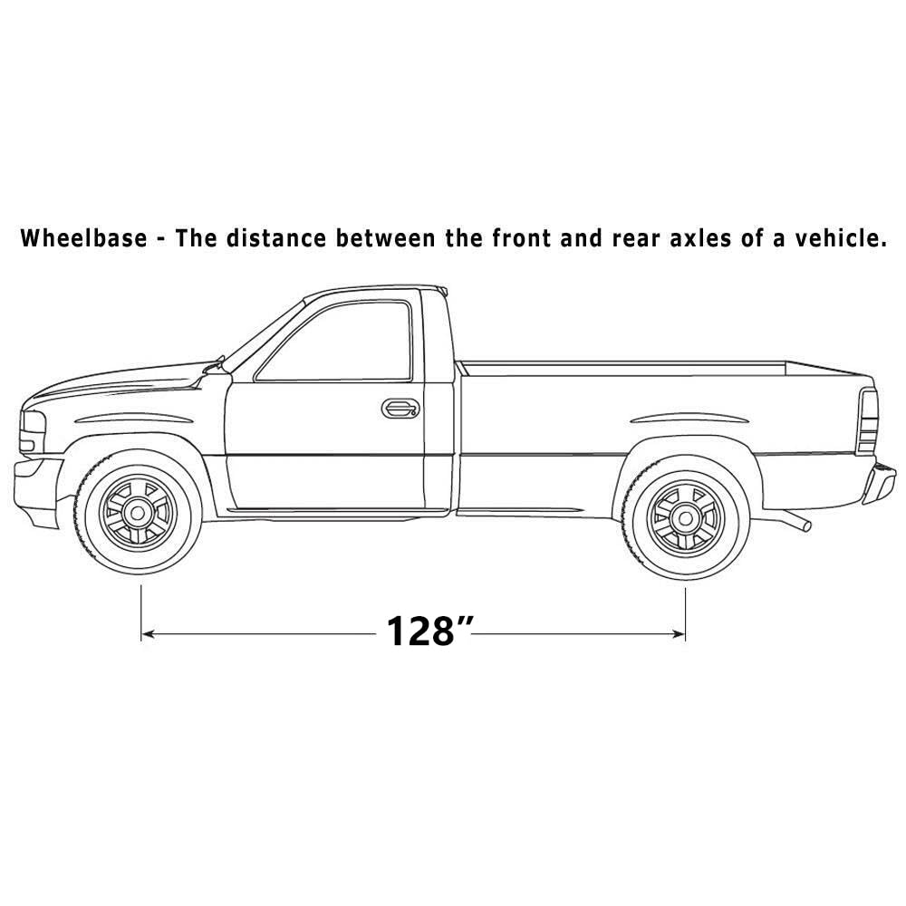 2005-2012 Toyota Tacoma 2.7L Exhaust Intermediate Pipe & Muffler - For 128" Wheelbase