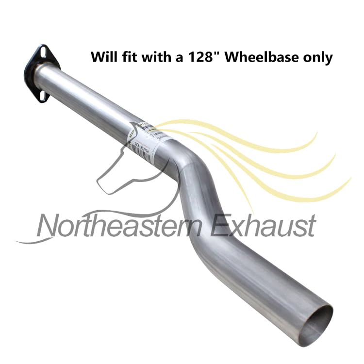 2005-2012 Toyota Tacoma 2.7L Exhaust Intermediate Pipe & Muffler - For 128" Wheelbase