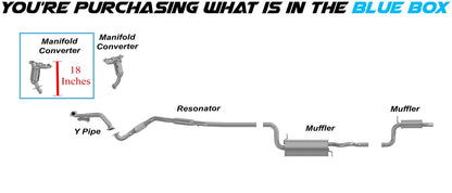 Driver-Side Manifold Catalytic for 2009-2010 Dodge Journey 3.5L | 2008-2010 Avenger 3.5L and Grand Caravan 4.0L