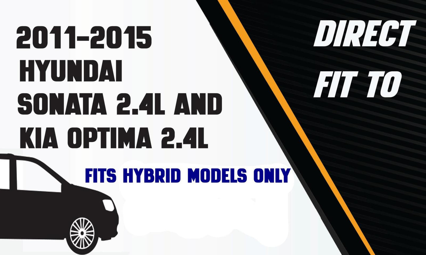 Front Exhaust Flex Pipe for 2011-2015 Hyundai Sonata/Kia Optima 2.4L