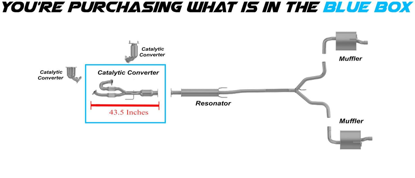 2007-2018 Nissan Altima 3.5L Rear Catalytic Converter - EPA Approved