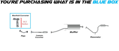 Manifold Catalytic for 2018-2022 Toyota Camry | 2020-2022 Highlander | 2021 Avalon | 2.5L