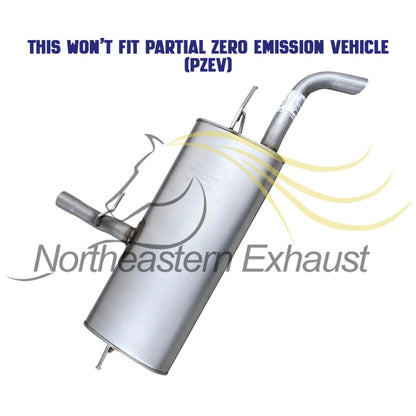 2010-2017 Chevy Equinox 2.4L and 2010-2017 GMC Terrain 2.4L Catalytic Converter, Intermediate Pipe, Mufflers | Won't Fit PZEV