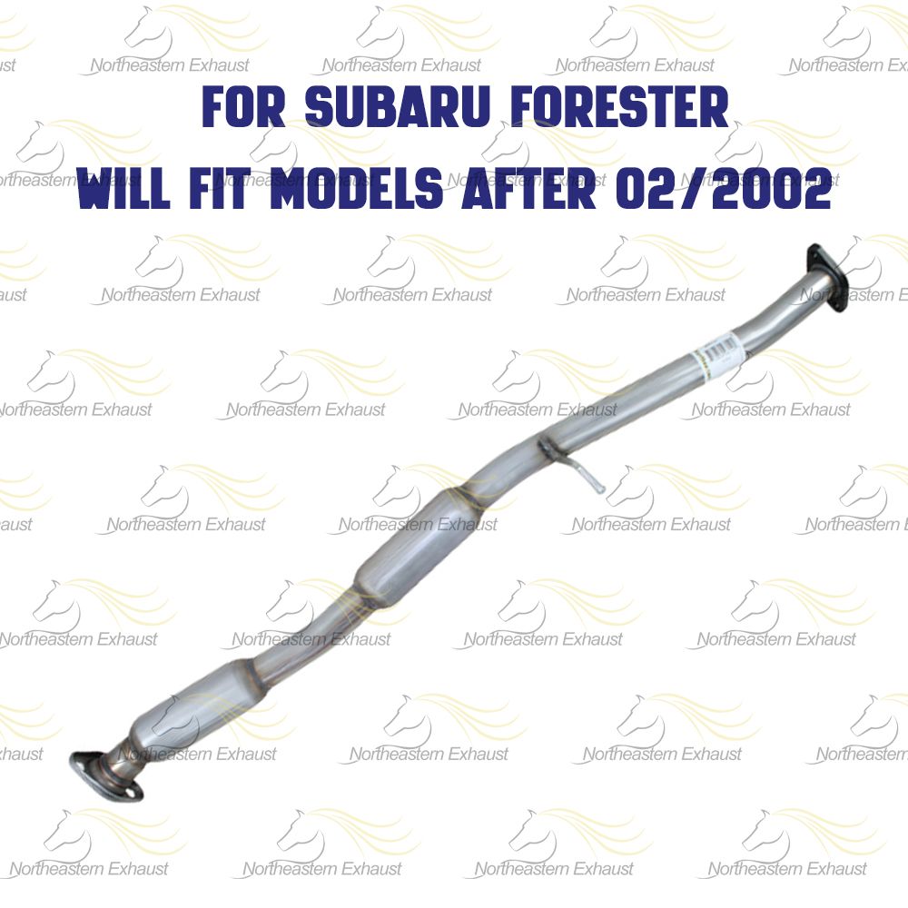 Exhaust Resonator Pipe for 2002-2005 Subaru Forester/Impreza 2.5L | 2005 Saab 9-2x 2.5L